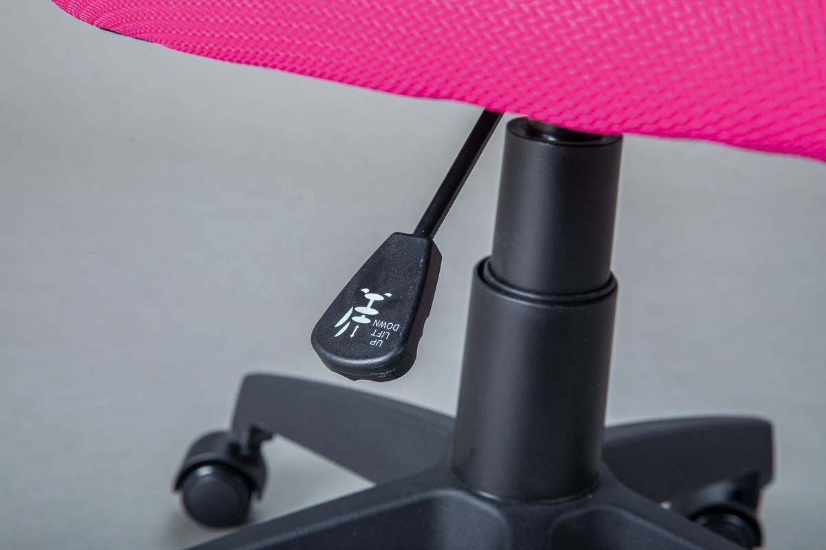 Drehstuhl Jessi himbeere weiß