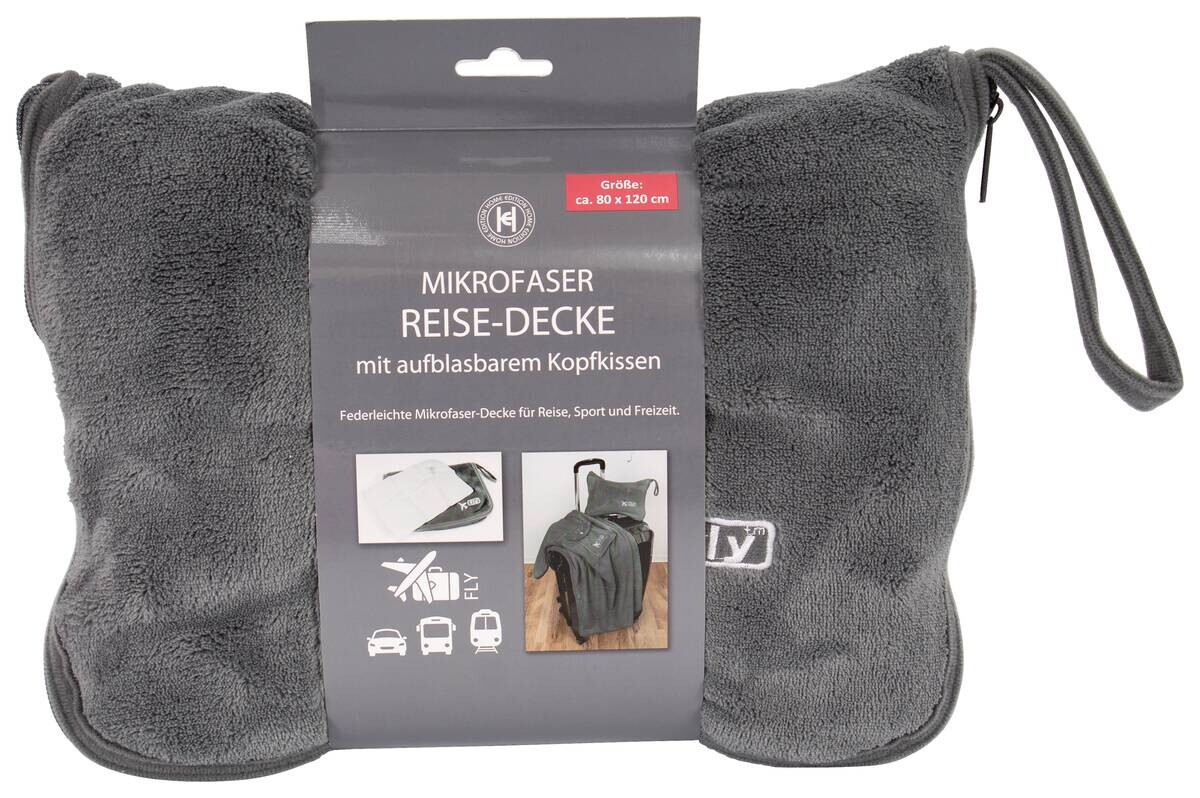 Microfaserdecke sortiert Polyester B/L: ca. 80x120 cm