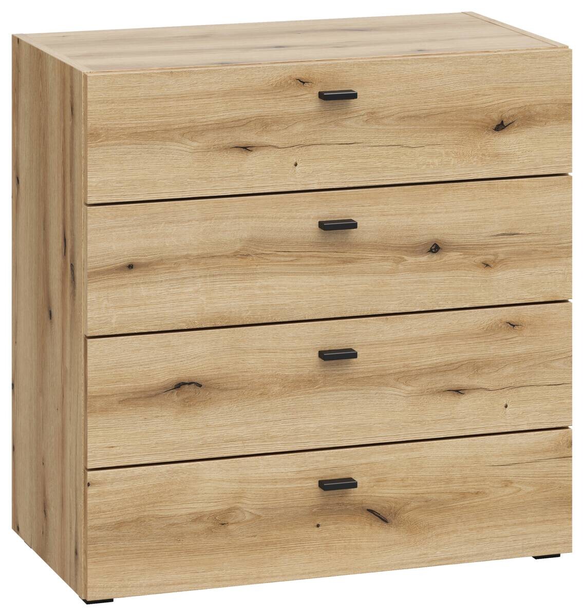 Schubkastenkommode System 64 Evoke Oak Nachbildung B/H/T: ca. 64x64x35 cm