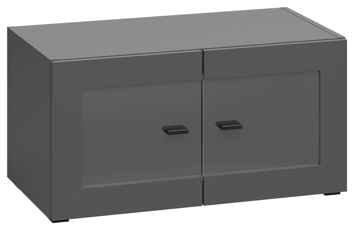 Vitrine System 64 anthrazit matt B/H/T: ca. 64x32x35 cm