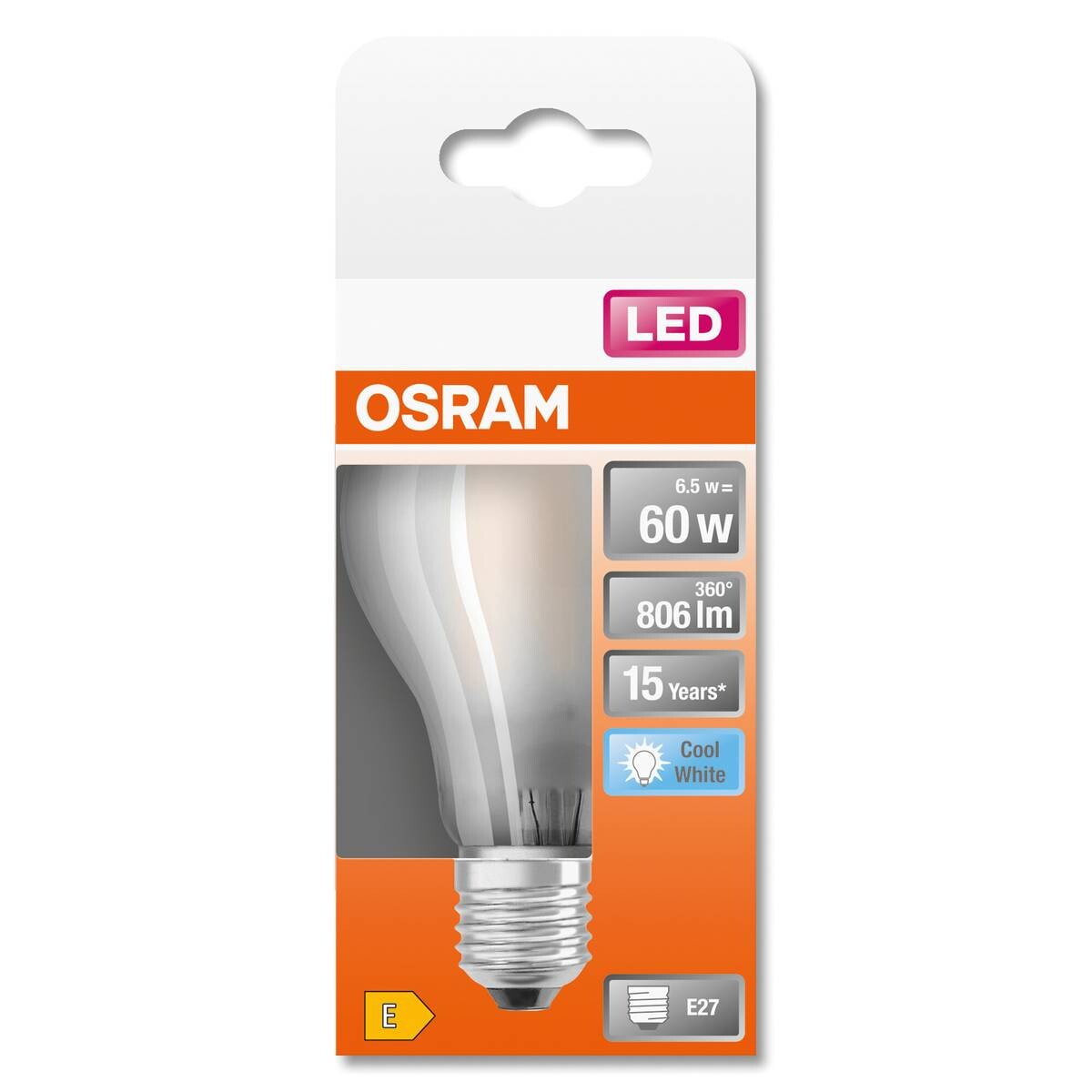 OSRAM LED-Leuchtmittel Classic A AC32393 E27