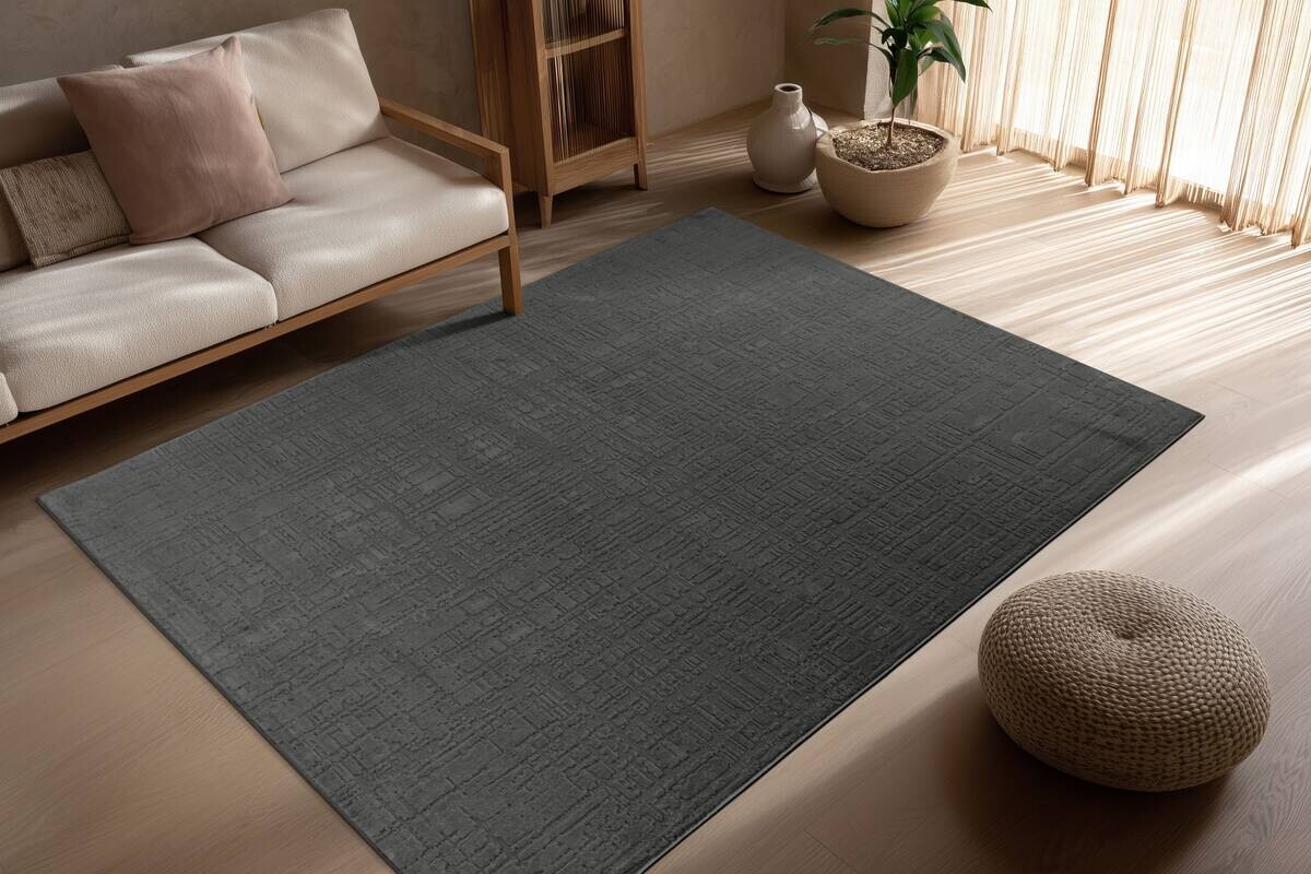Kayoom Teppich Bandito 125 dunkelgrau B/L: ca. 200x290 cm