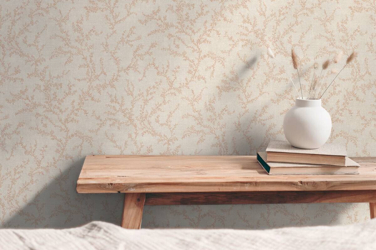 A.S.Creation Vliestapete beige braun creme B/H/D: ca. 53x1005x8,1 cm