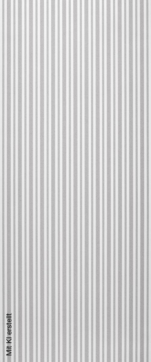 Vliestapete Streifen silber B/L: ca. 53x1005 cm