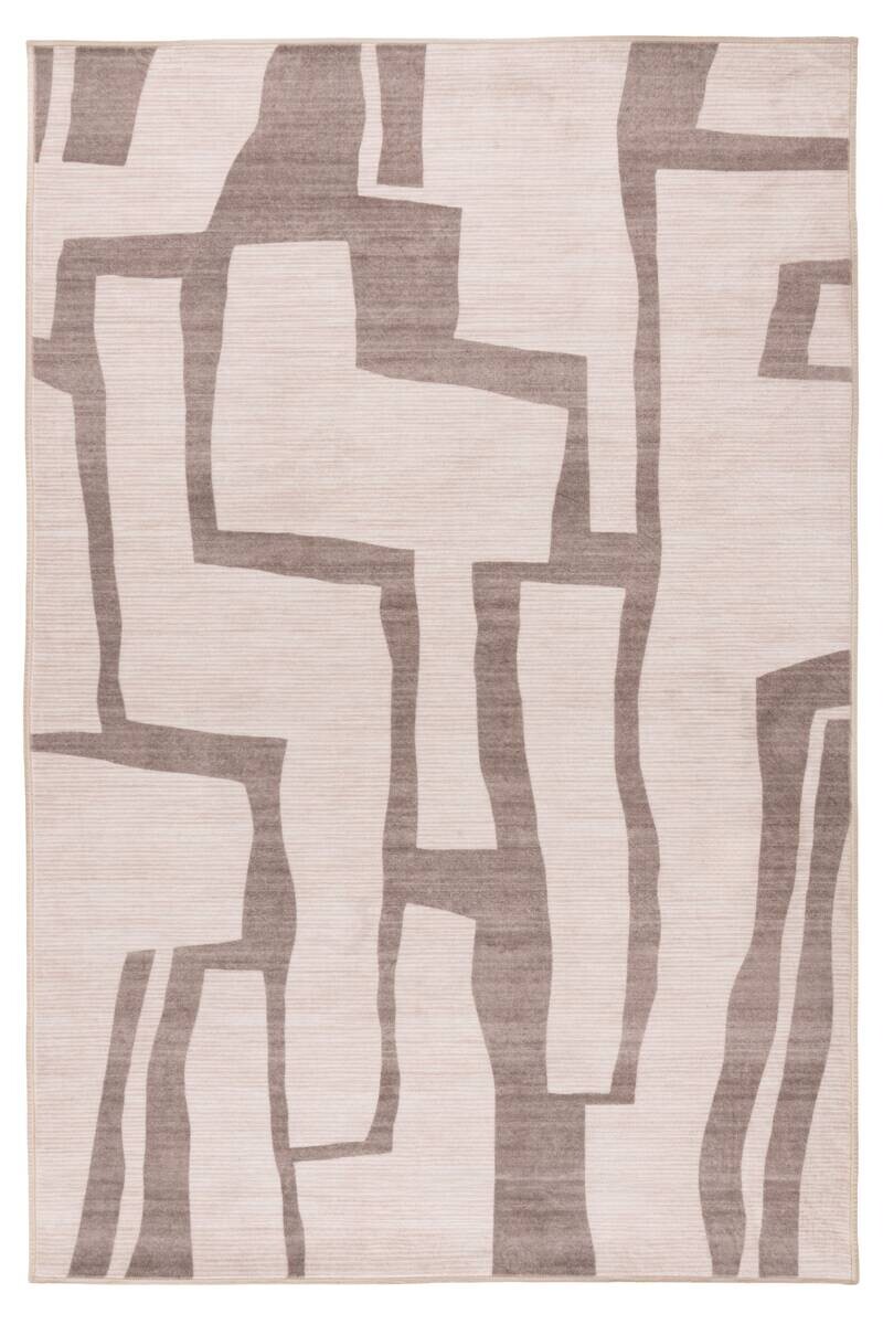 Kayoom Teppich Bluster 325 taupe B/L: ca. 160x230 cm