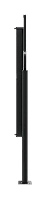 vidaXL Seitenmarkise anthrazit B/H/T/L: ca. 120x120x600x600 cm