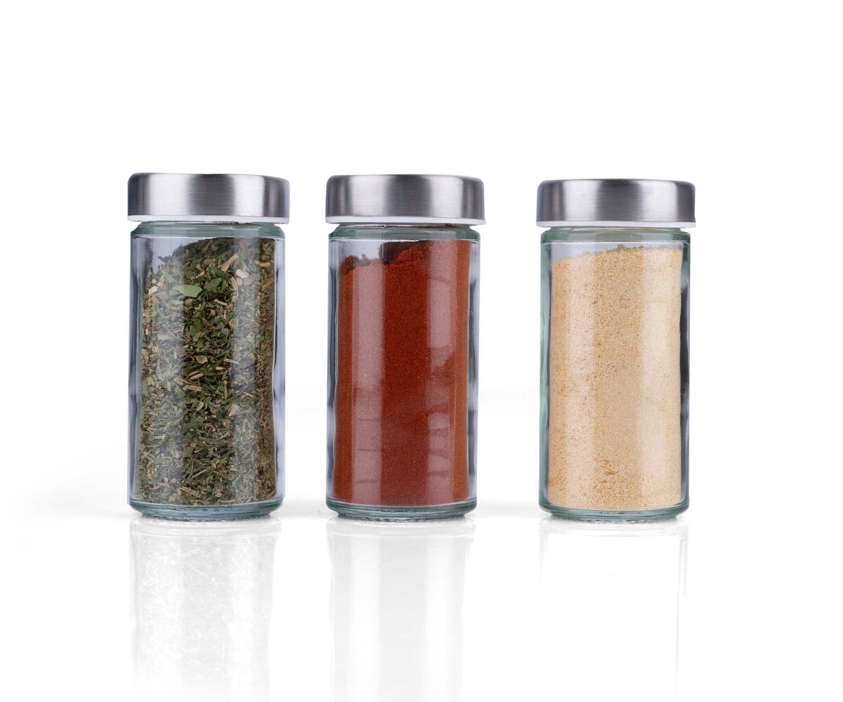 alpina Gewürzregal silber Edelstahl H/D: ca. 23x19 cm