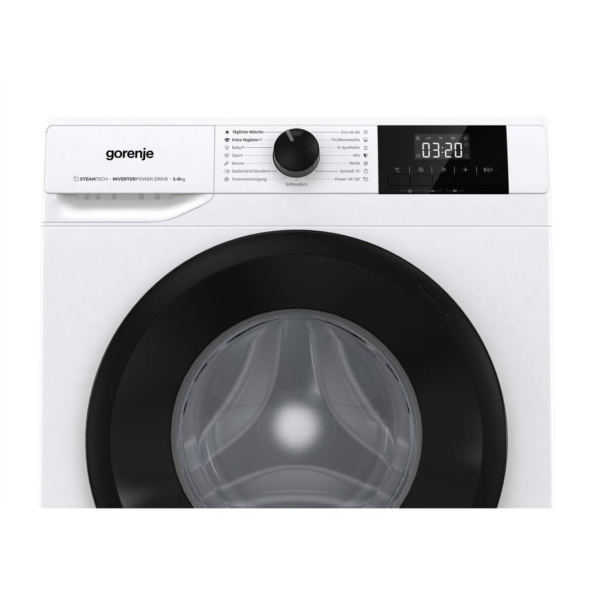 Gorenje Waschmaschine W3NGPI62SBS weiß B/H/T: ca. 60x85x44 cm ca. 60 kg