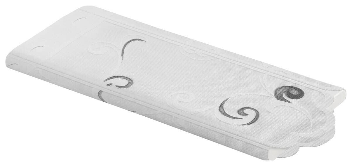 Scheibengardinen-Meterware schwarz H: ca. 45 cm