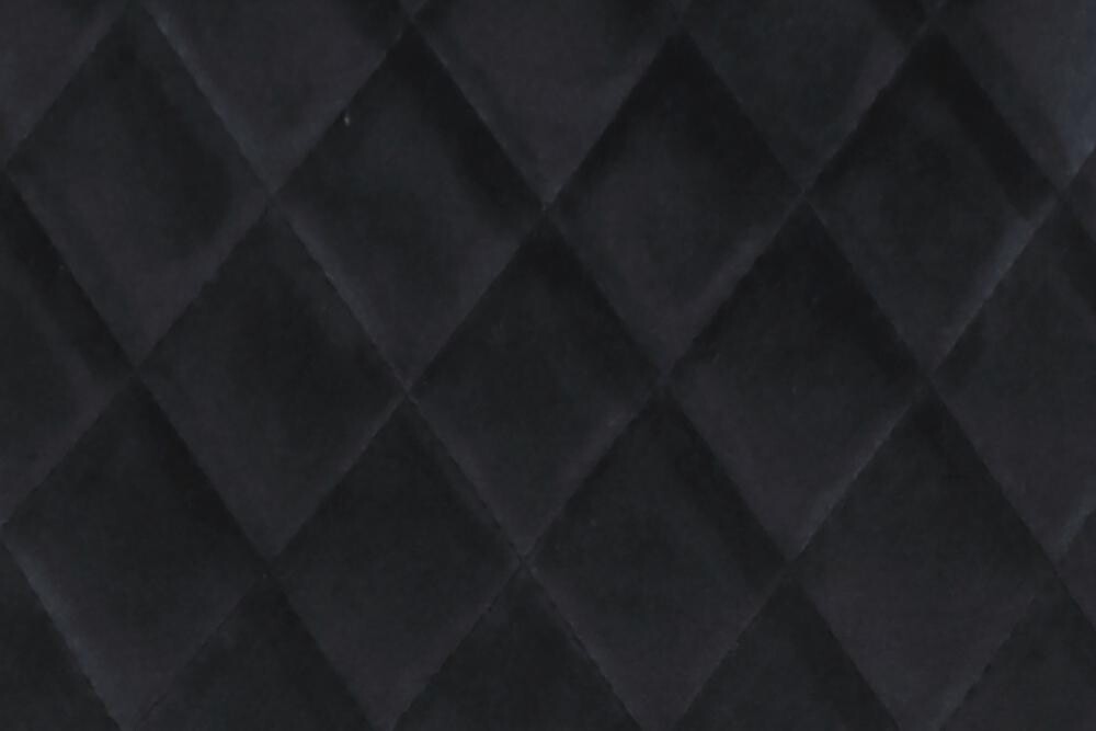 Stuhl Mira 2er Set schwarz Samtoptik B/H/T: ca. 44x89x53,5 cm