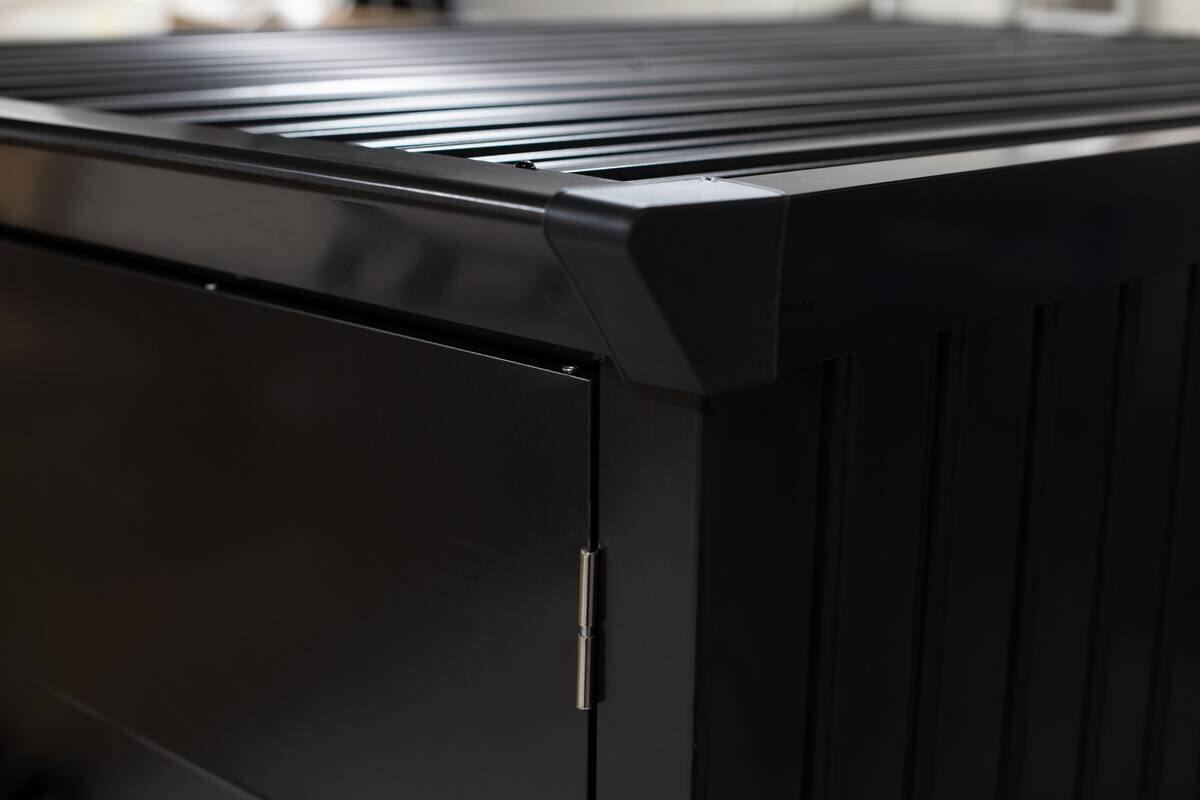 Westmann Fahrradgarage Velos schwarz B/H/L: ca. 133x151x222 cm