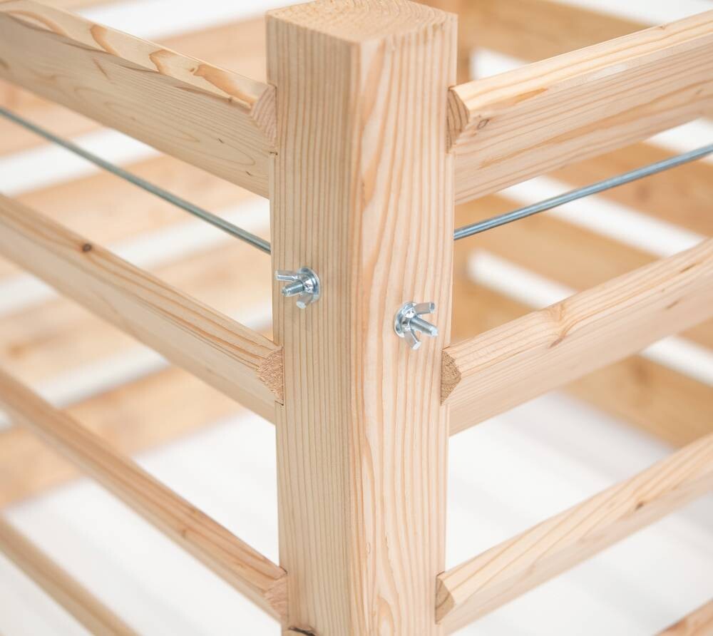 Westmann Komposter Lärche natur B/H/L: ca. 130x80x100 cm