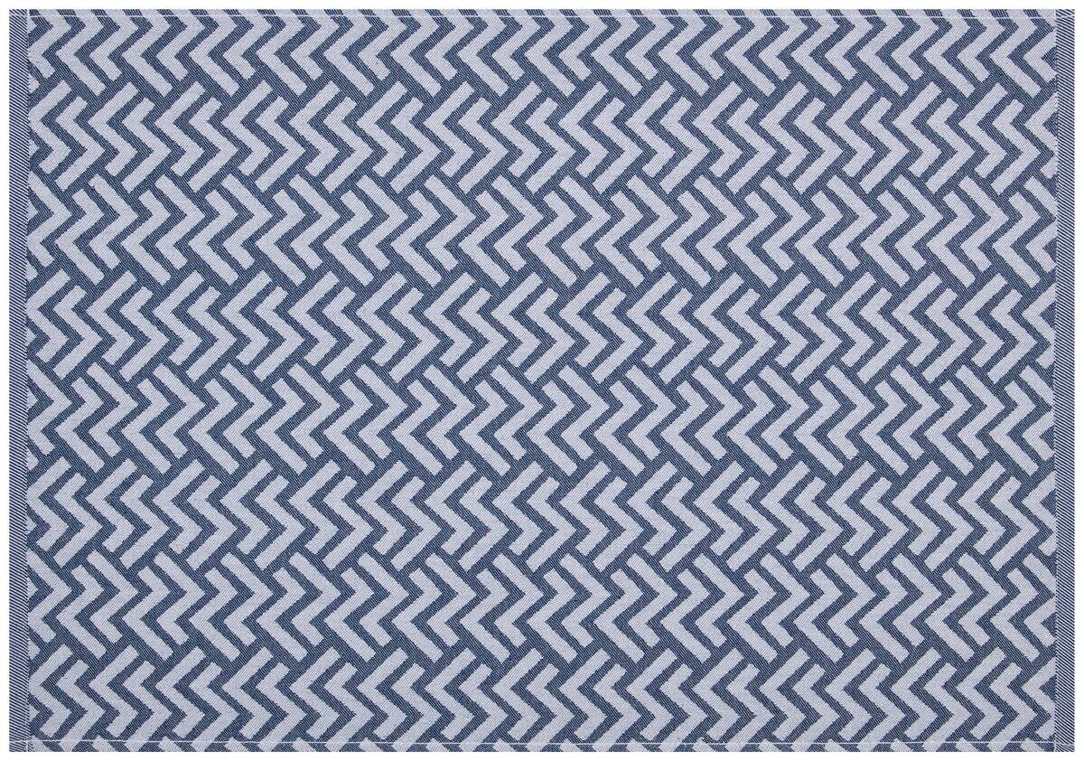Geschirrtuch blau 100% Baumwolle B/L: ca. 50x70 cm