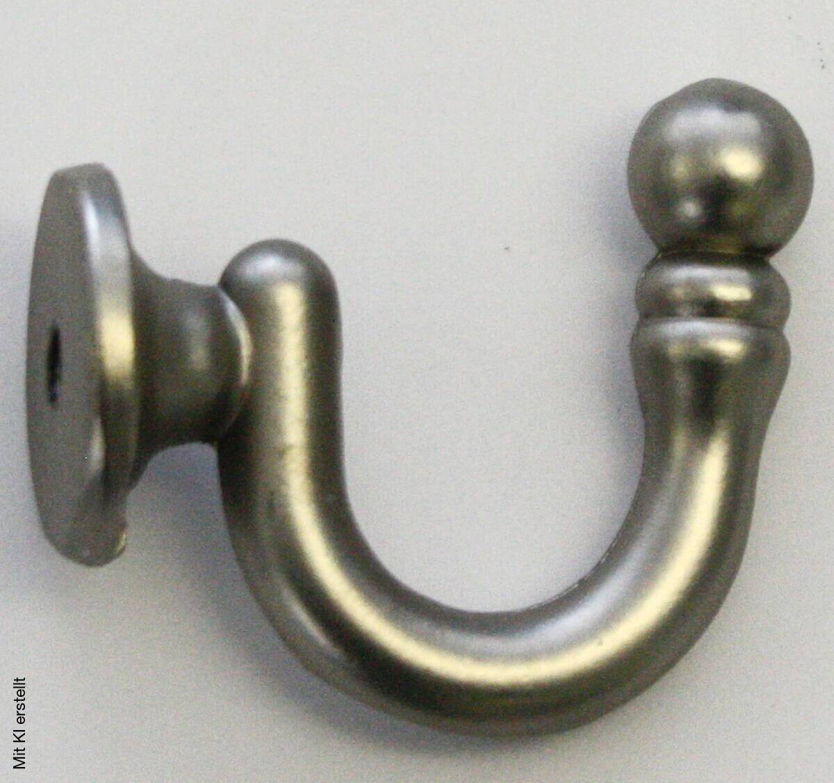 Boviva Raffhaken silber Metall 2er Pack