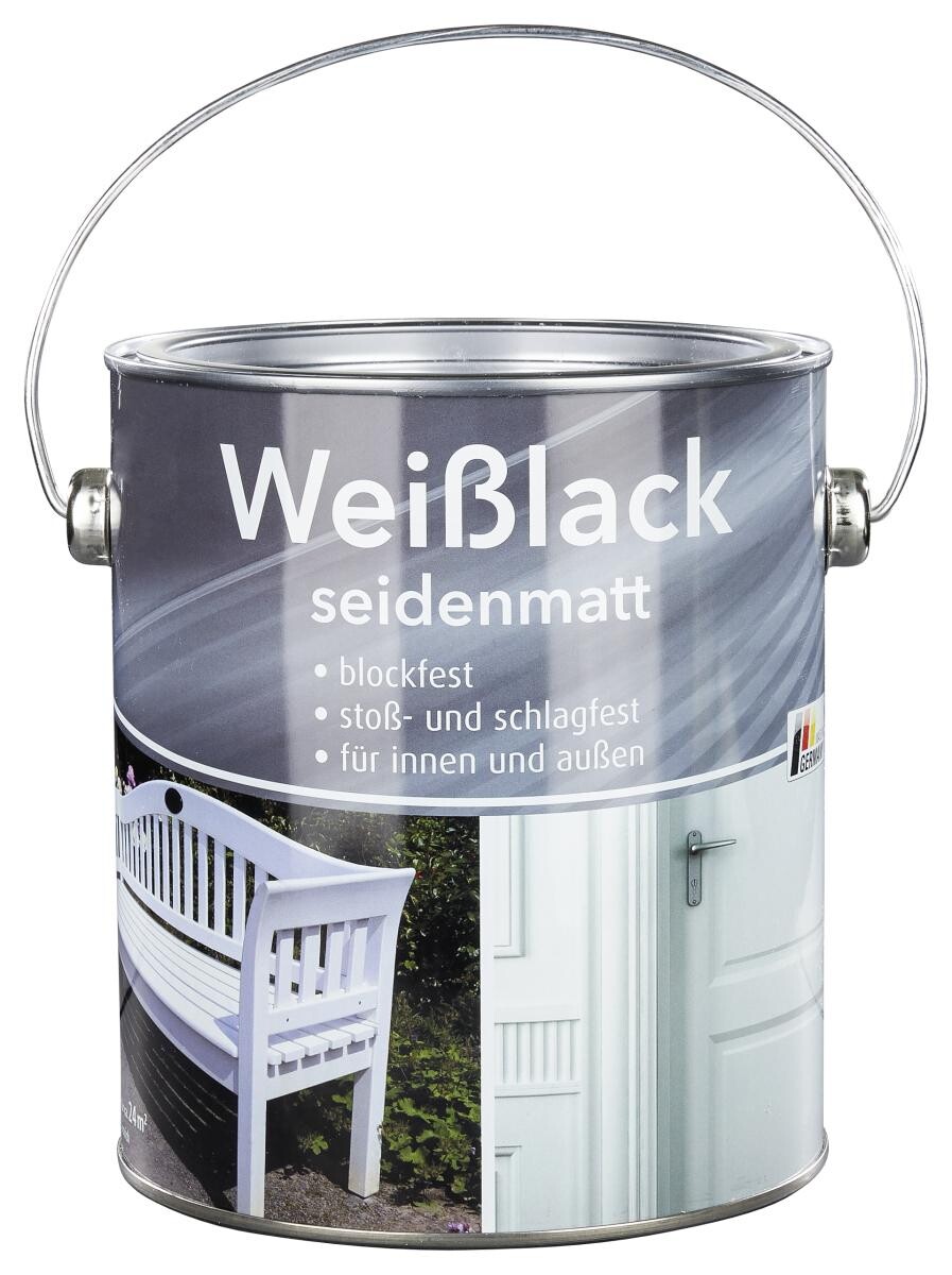 POCOline Weißlack weiß seidenmatt ca. 2 l