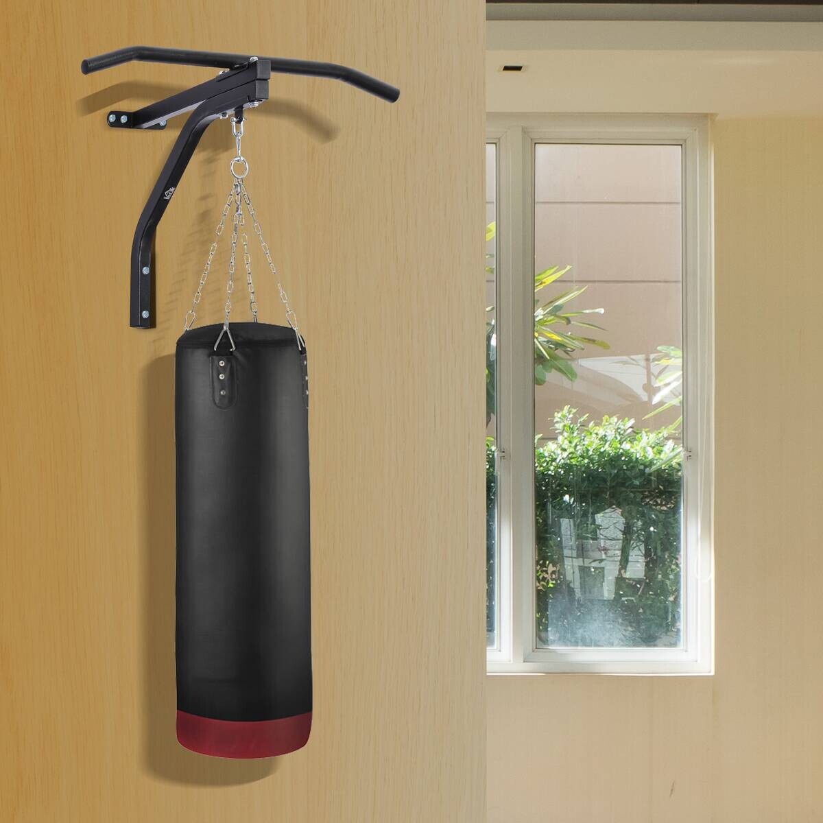 HOMCOM Fitness-Zubehör schwarz Edelstahl B/H/L: ca. 47x93x51 cm