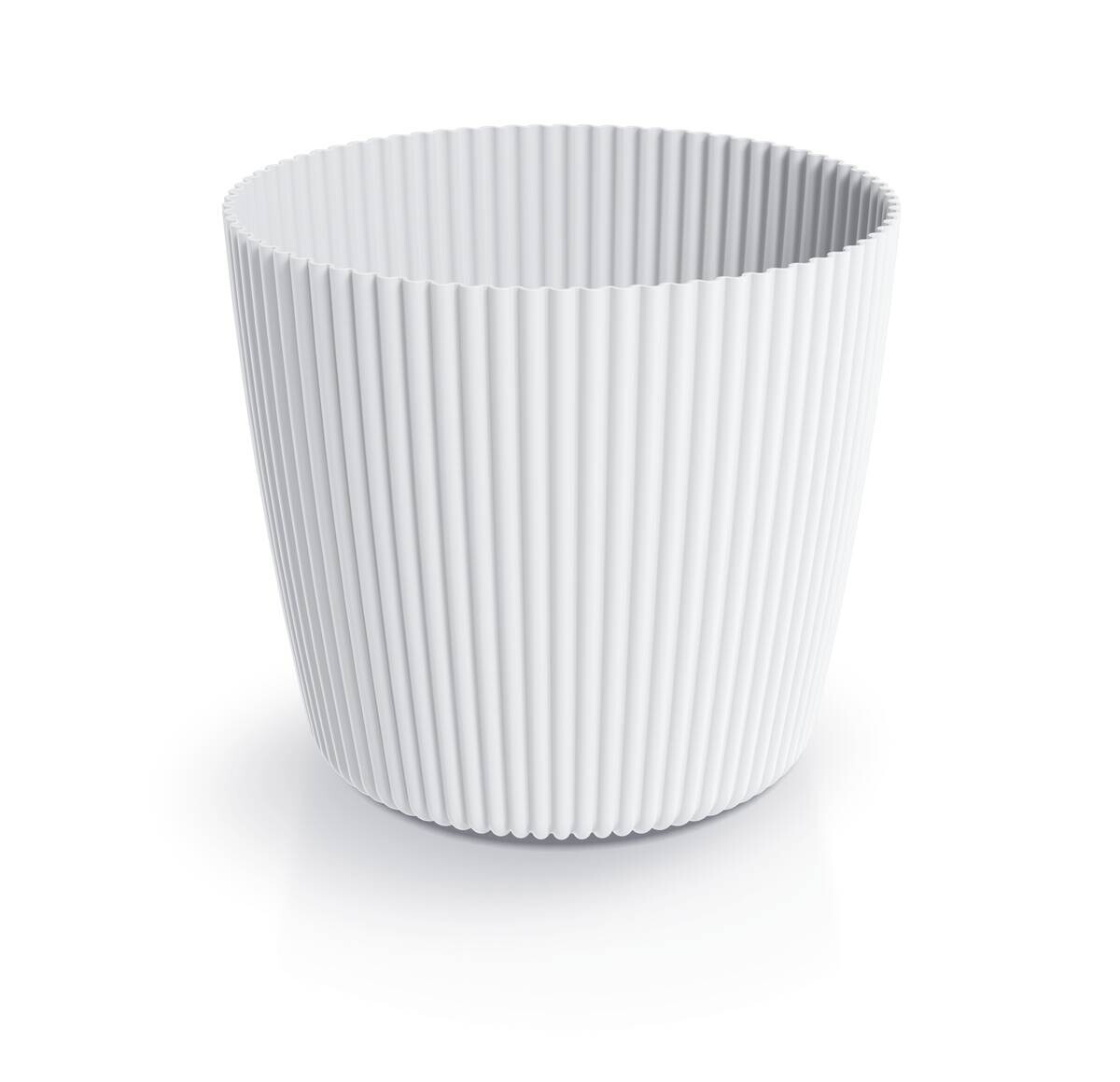 Prosperplast Pflanztopf Milly weiß Kunststoff H/D: ca. 17x20 cm