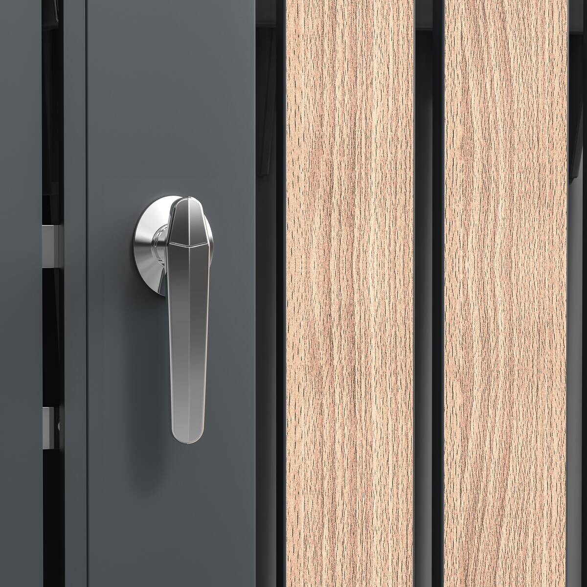 Westmann Mülltonnenbox Planta braun B/H/L: ca. 264x124x84 cm