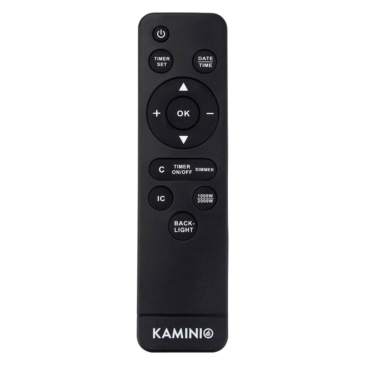 KAMINIO Elektrischer-Kamin LIZ weiß Metall B/H/T: ca. 82x41,8x21,7 cm ca. 2000 W