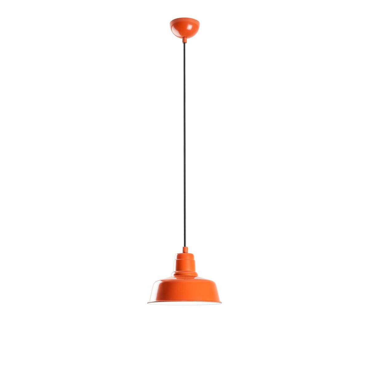 Opviq Pendelleuchte orange B/H/T: ca. 19x108x19 cm E27 1 Brennstellen