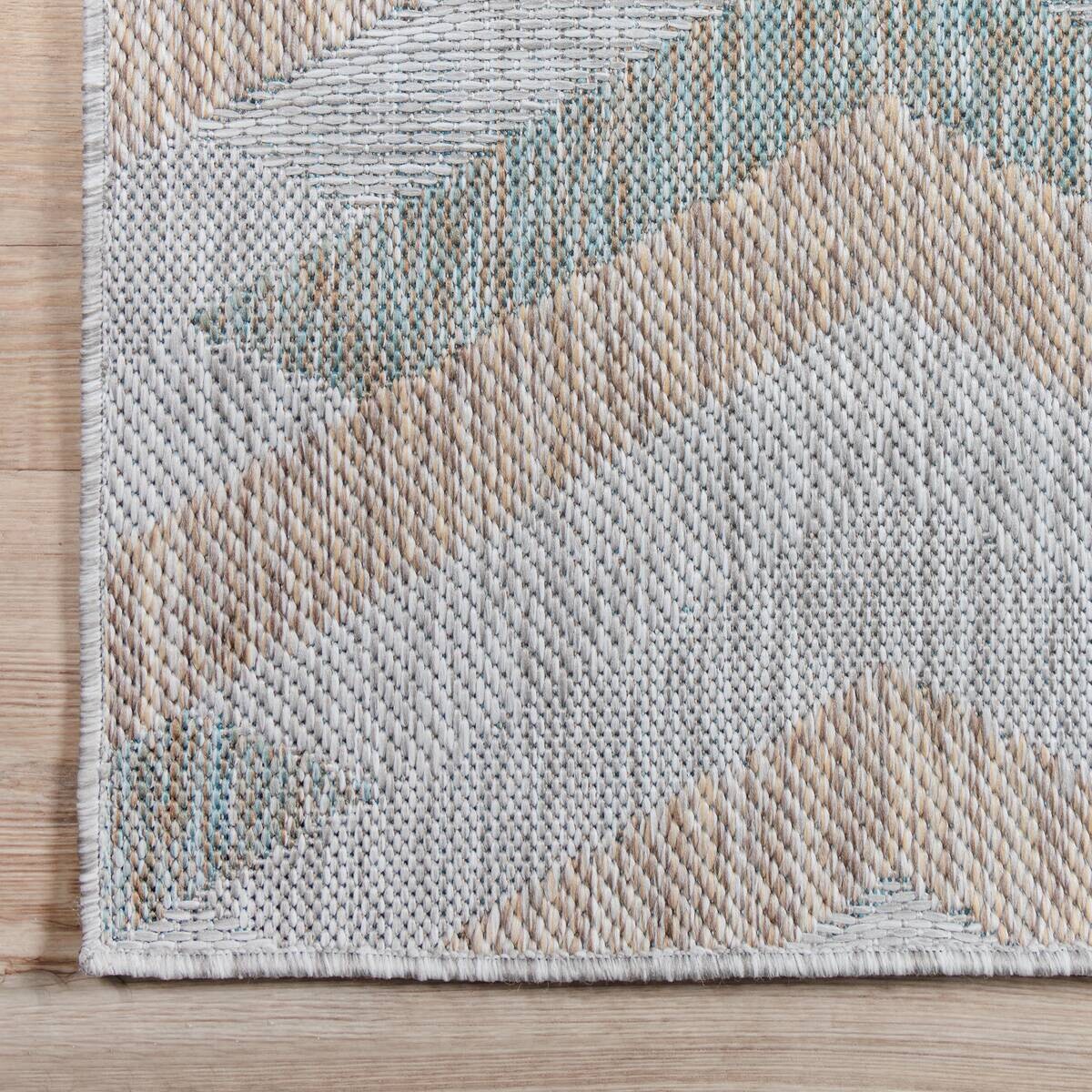 Sanat Outdoorteppich MELISSA grau B/L: ca. 80x150 cm