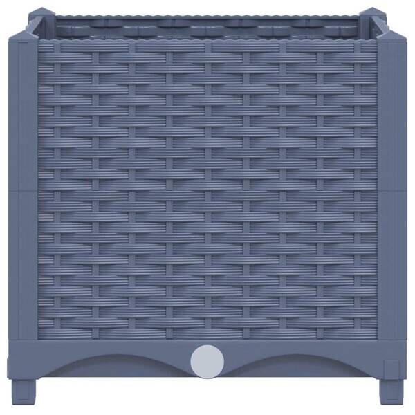 Hochbeet grau Polypropylen B/H/L: ca. 40x38x40 cm