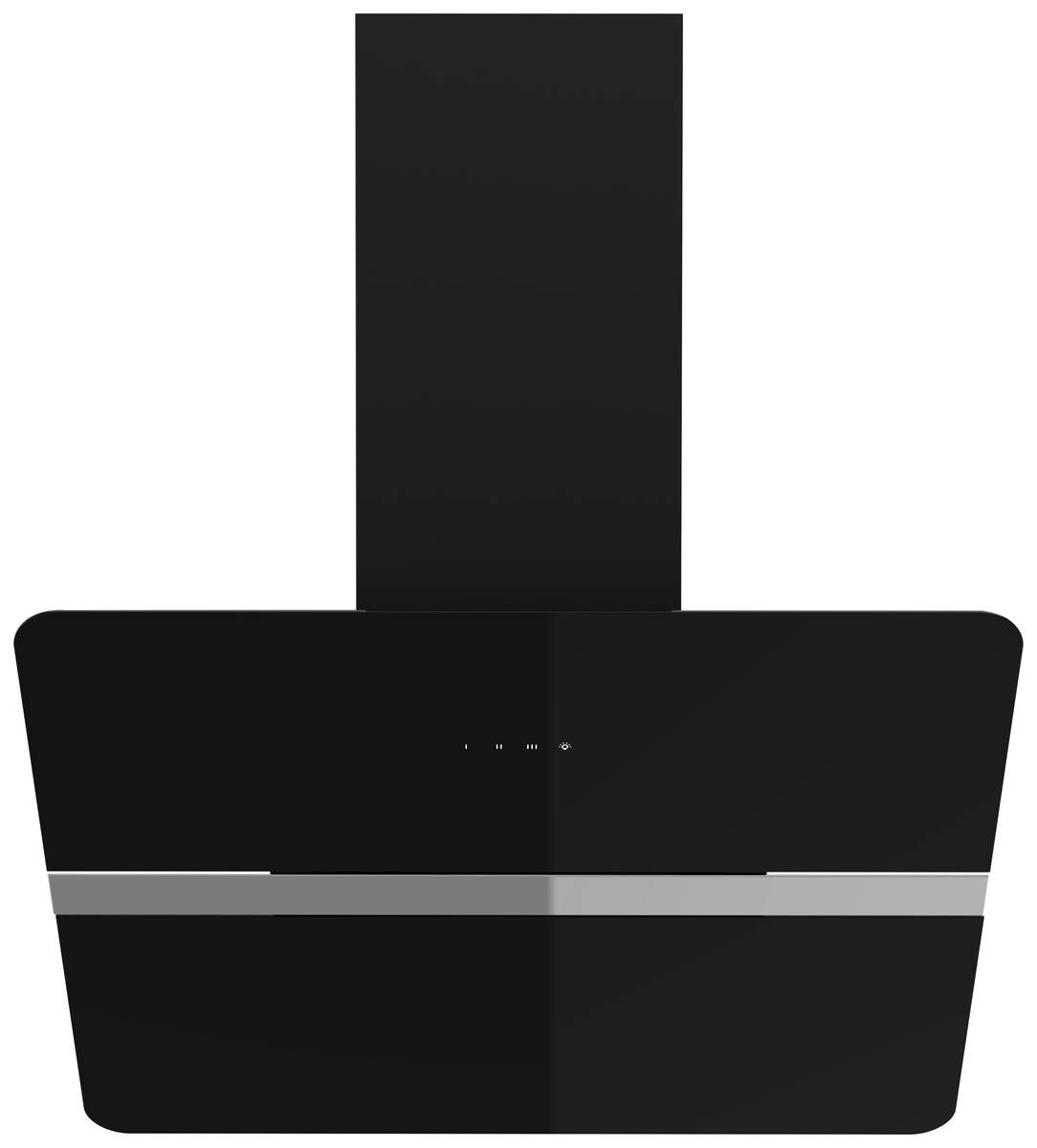 INTERPLAN Dunstabzugshaube 18290 Passat II Black 90 schwarz B/H/T: ca. 90x40x33 cm