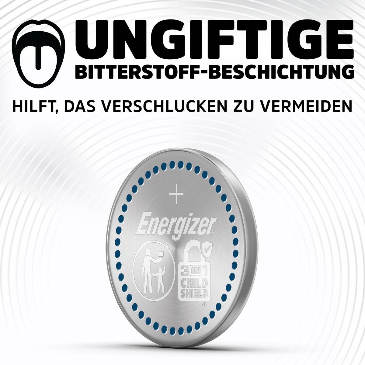 Energizer Knopfzelle Lithium CR2032 2er Pack