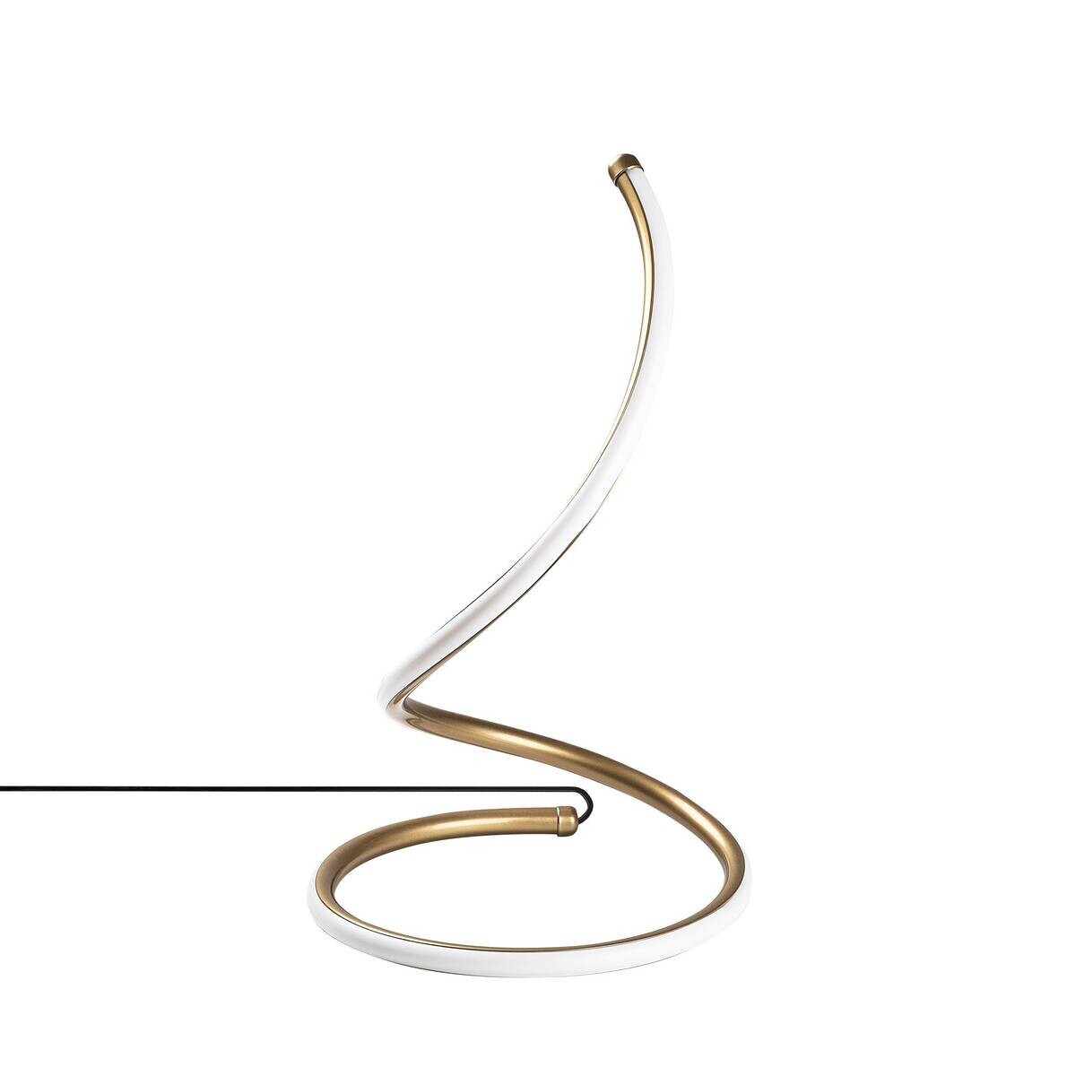 Opviq LED-Tischleuchte gold Metall B/H/T: ca. 25x40x25 cm
