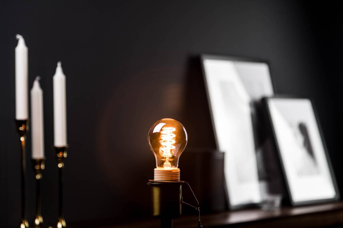 Blulaxa LED-Leuchtmittel Edison Filamentlampe Vintage 49073 E27