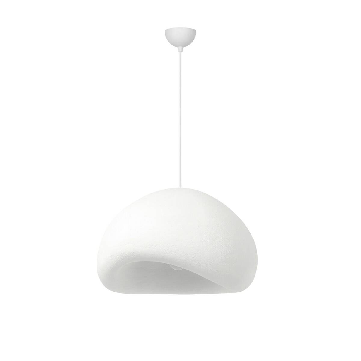 Opviq Pendelleuchte weiß B/H/T: ca. 50x116x44 cm E27 1 Brennstellen