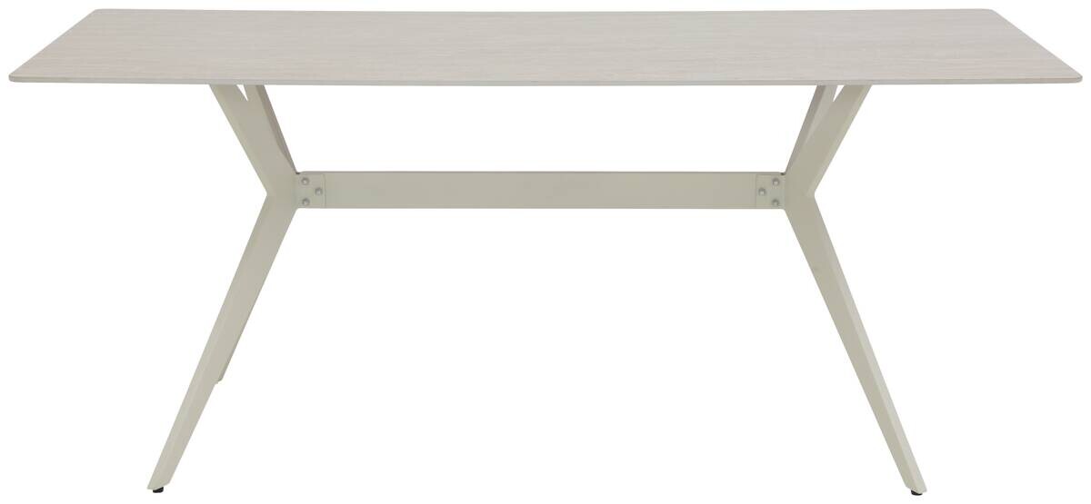 Esstisch Paccino II Marmoroptik weiß B/H/T: ca. 180x76x90 cm