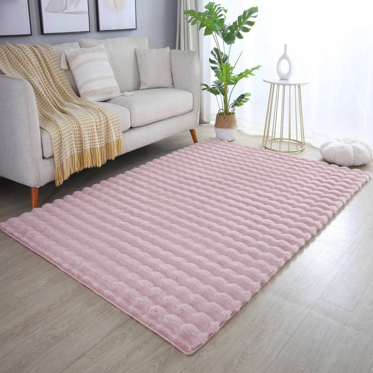 Ayyildiz Teppich AMBIANCE rosa B/L: ca. 200x290 cm