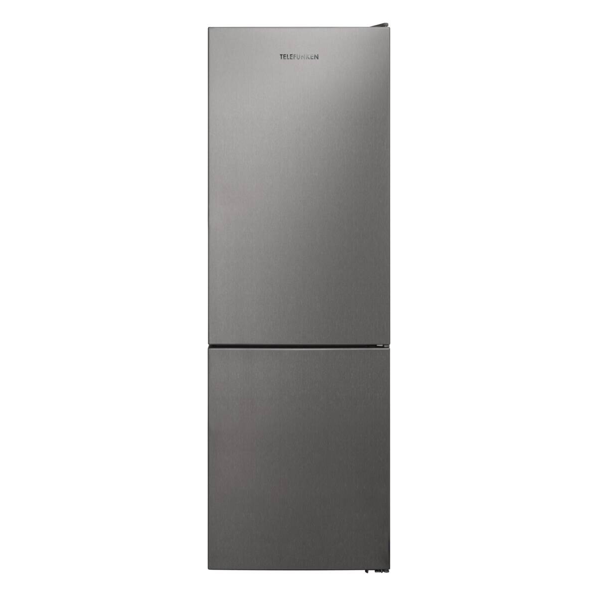 Telefunken Kühl-/Gefrierkombination TF-KS-483PID Inox B/H/T: ca. 60x201x65 cm