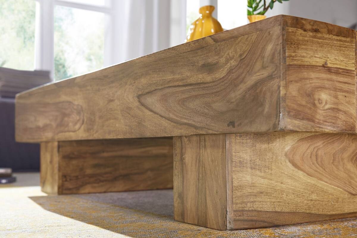 Couchtisch natur B/H/T: ca. 120x30x45 cm