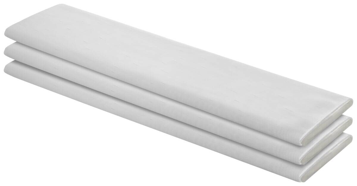 Store-Meterware Bonnie weiß 100% Polyester H: ca. 180 cm