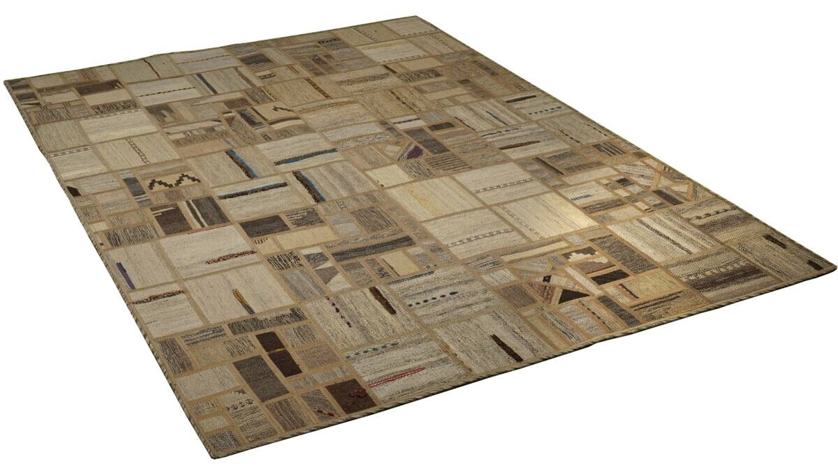 PersaTepp Teppich Kelim Tekkehdouz beige B/H/L: ca. 150x1x200 cm