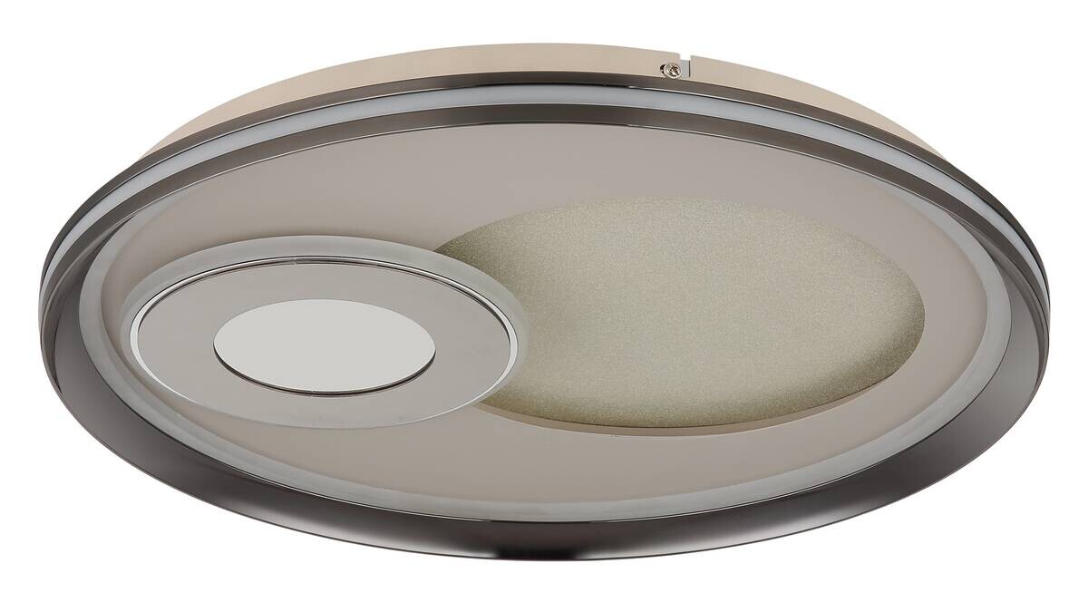 GLOBO LED-Deckenleuchte champagner sand Metall Acryl H/D: ca. 5,5x50 cm 1 Brennstellen