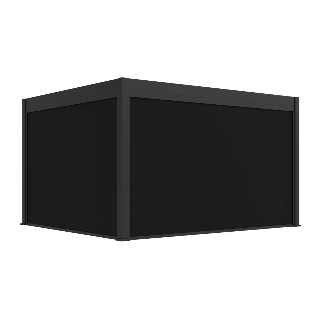 Paragon Outdoor Seitenteil für Pergola Grand Tuscan grau Kunststoff B/H: ca. 340x237 cm