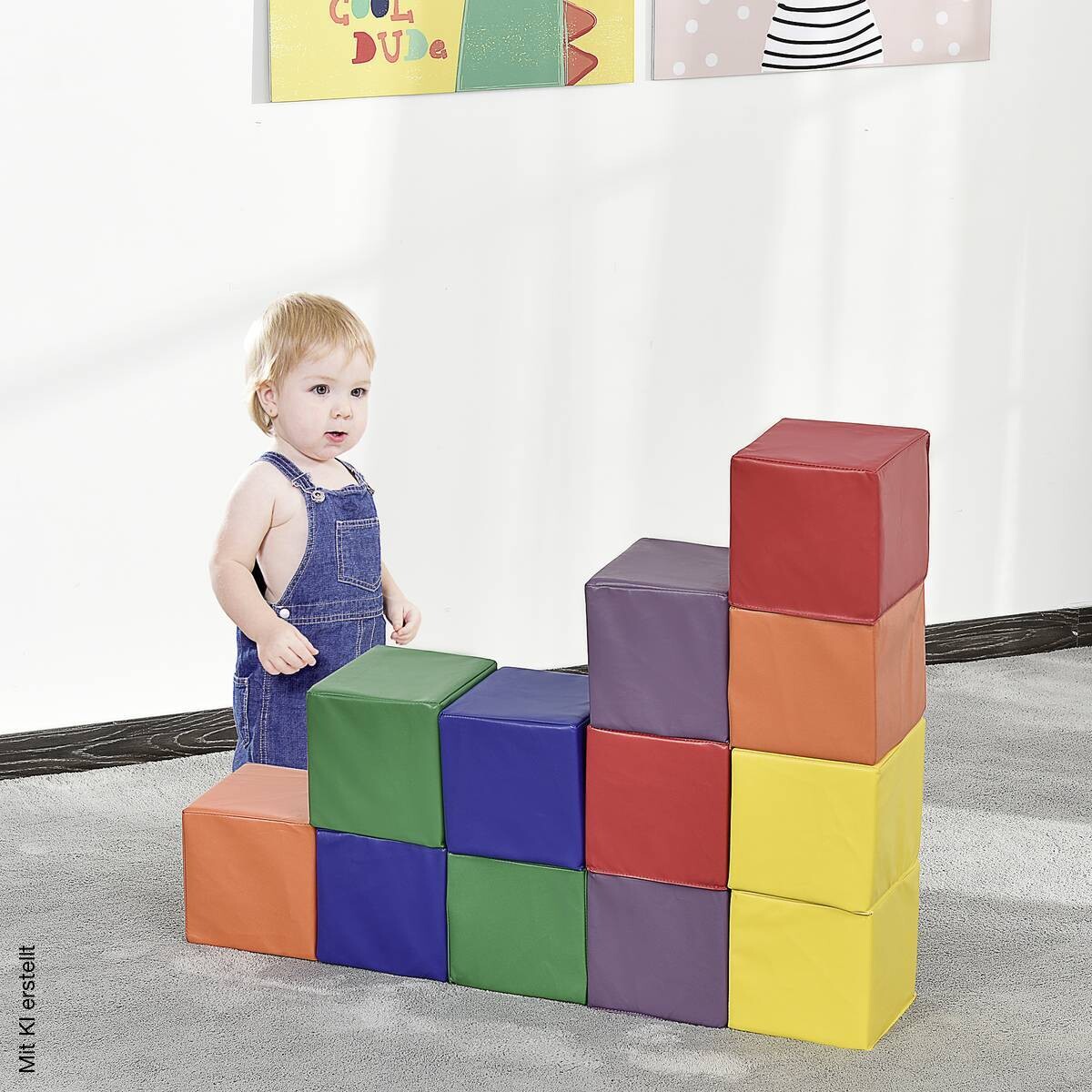 HOMCOM Schaumstoffblöcke B/H/T: ca. 20x20x20 cm