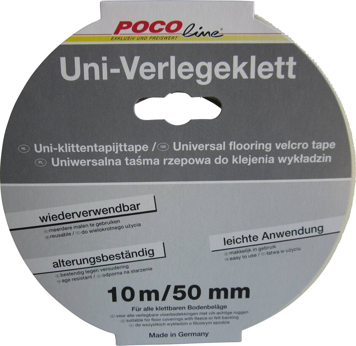 POCOline Verlegeklett weiß B/L: ca. 5x cm