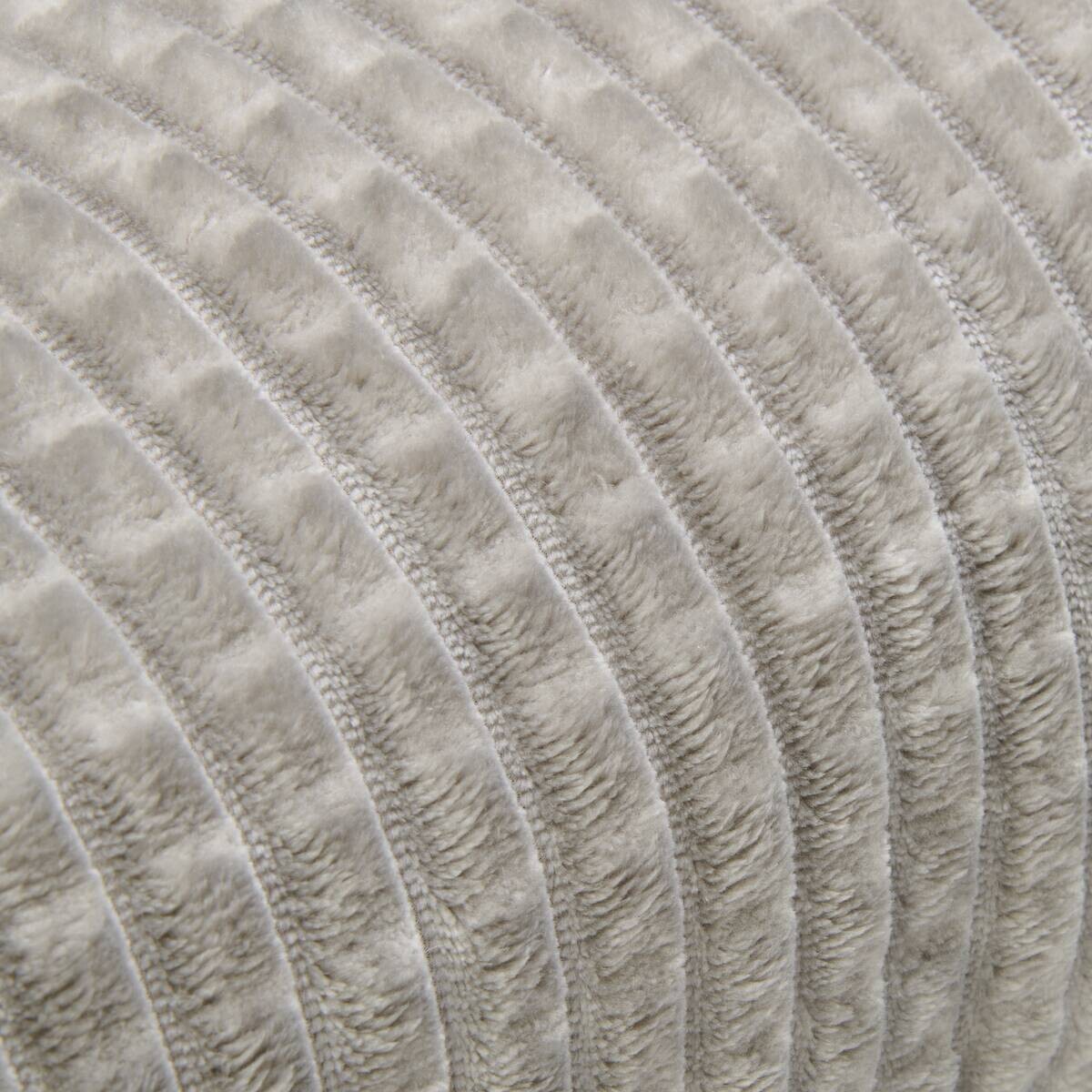 Nackenrolle silber 100% Polyester B/L: ca. 50x20 cm