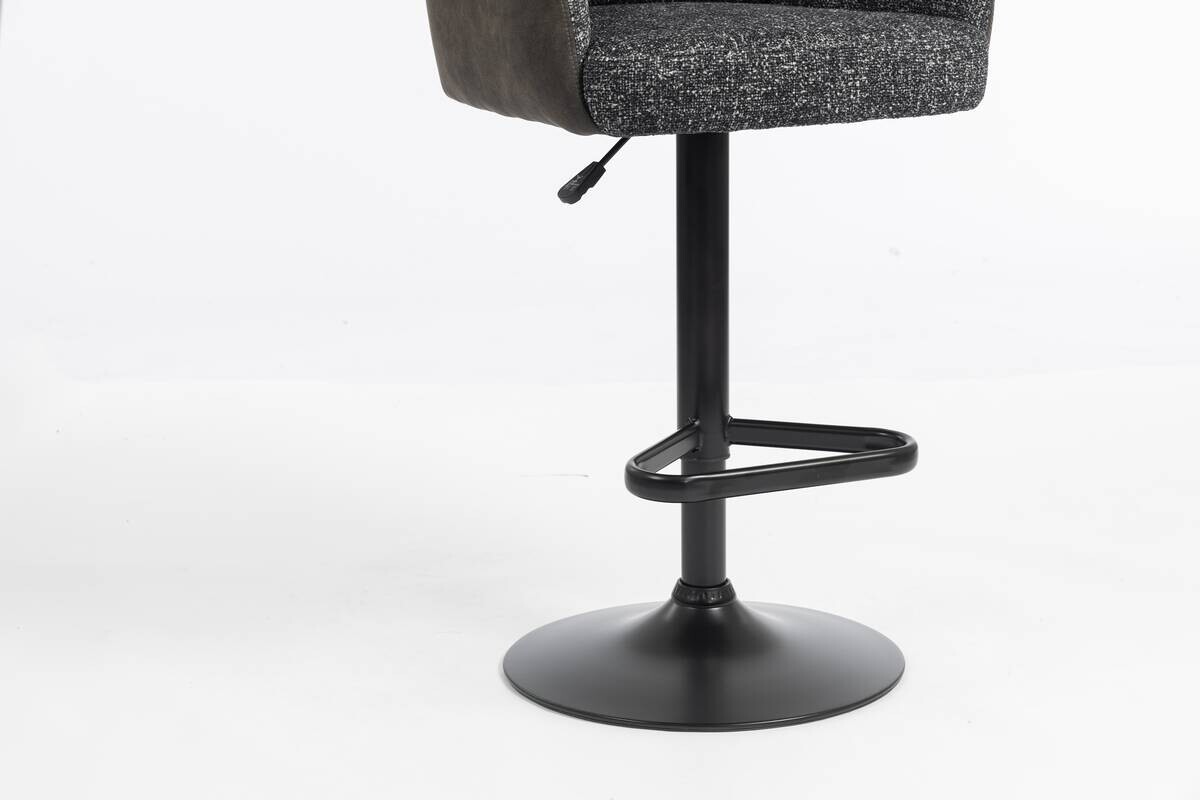 Barhocker Lecce anthrazit B/H/T: ca. 54x98x58 cm