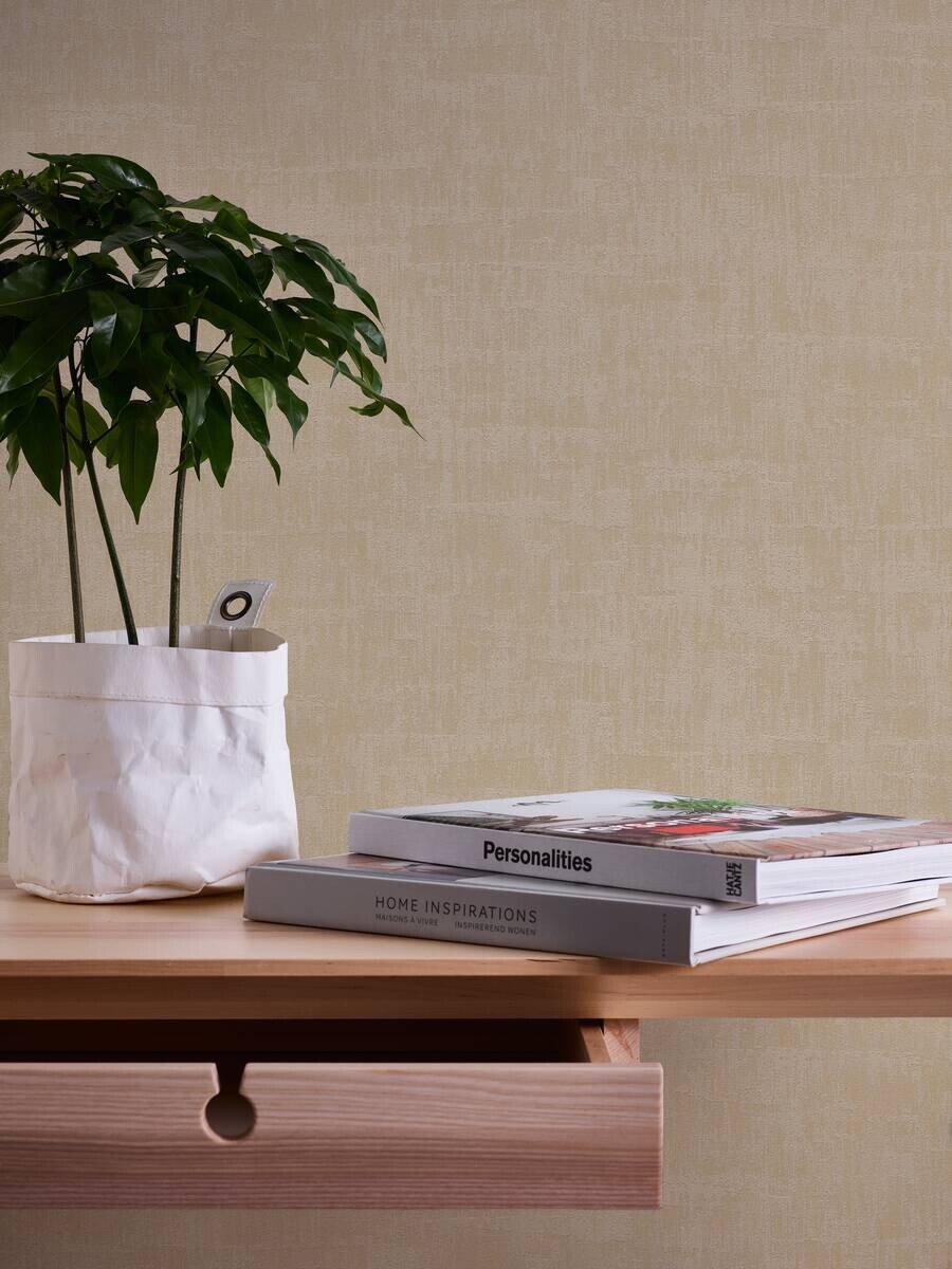 A.S.Creation Vliestapete taupe beige B/H/D: ca. 53x1005x8,8 cm