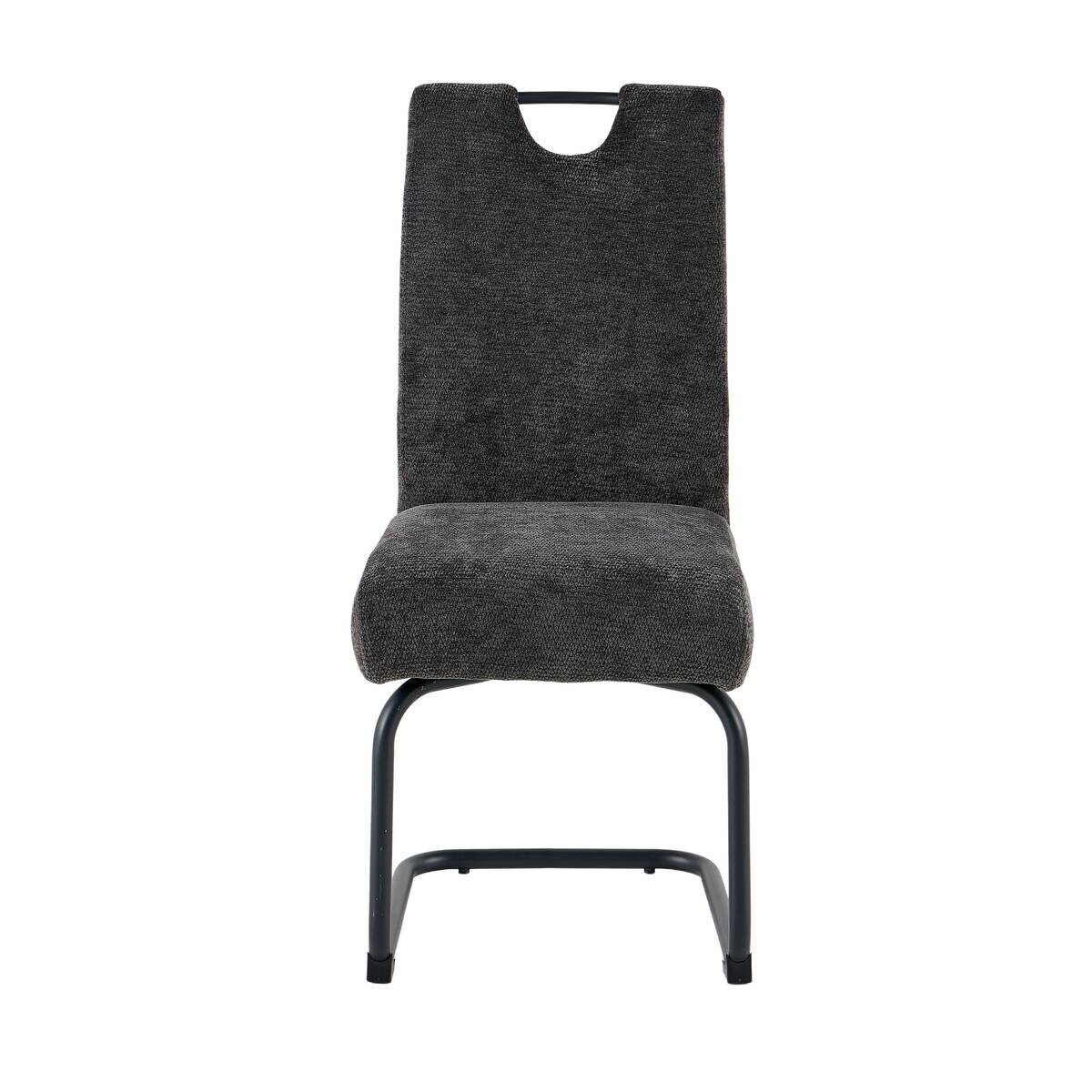 Schwingstuhl Pisa anthrazit Webstoff B/H/T: ca. 43x95x60 cm