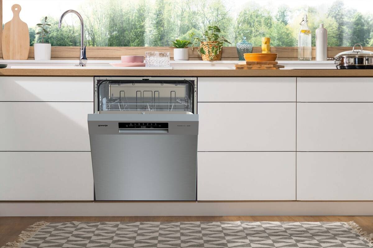 Gorenje Unterbau-Geschirrspüler GU642E90X Inox B/H/T: ca. 60x82x60 cm