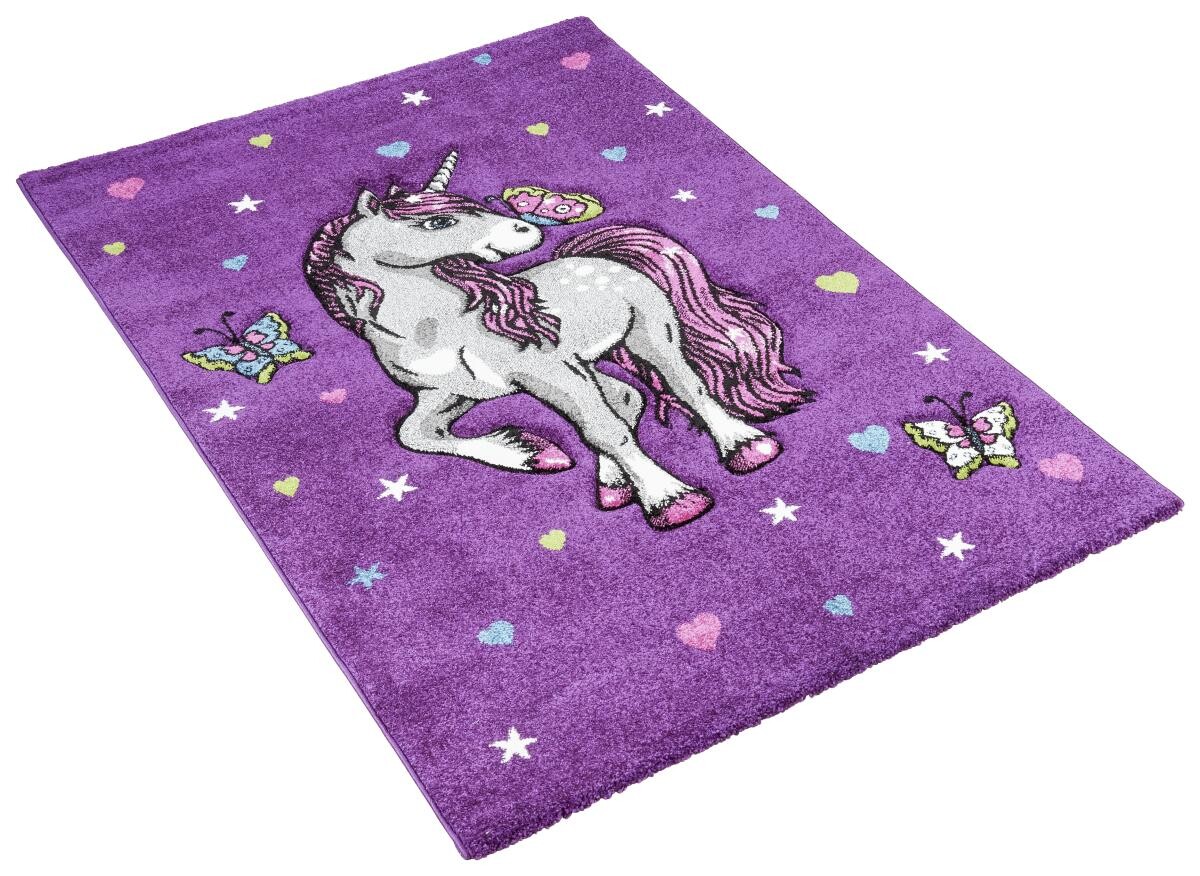 Kinderteppich Casino Kids lila B/L: ca. 120x170 cm