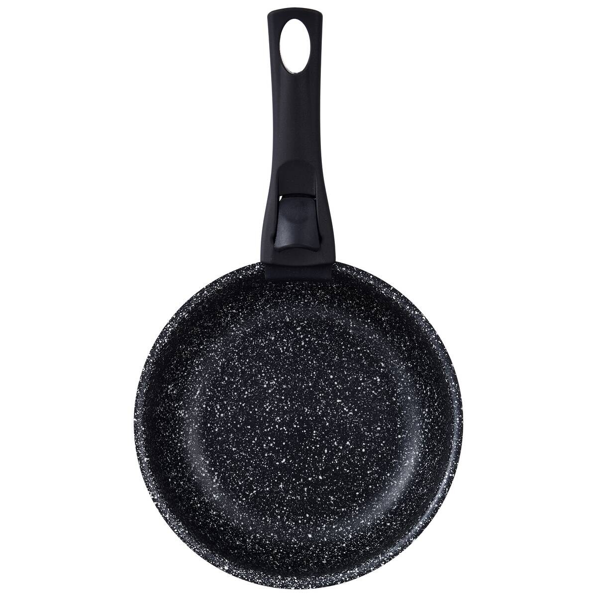 BERGNER Topfset Click & cook black schwarz Aluminium 4 tlg.
