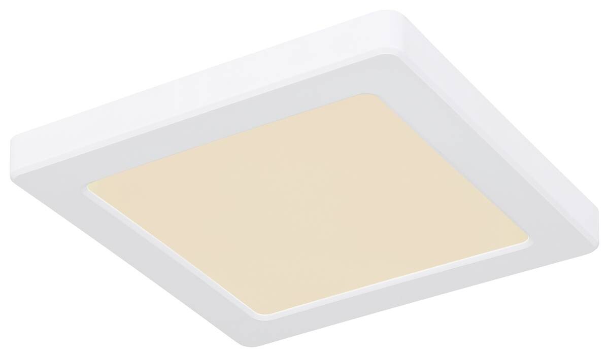GLOBO Deckenleuchte Lasse weiß Opal Kunststoff B/L: ca. 16,7x16,7 cm 1 Brennstellen