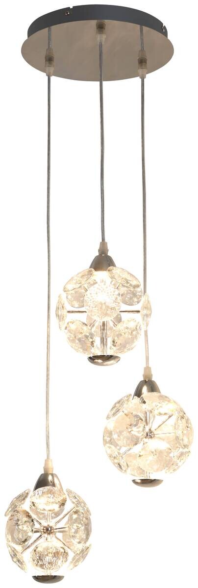 POCOline LED-Pendelleuchte Delia PL1001-03 L/D: ca. 120x35 cm 3.0 Brennstellen